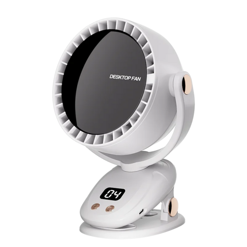 Wireless Air Conditioner Fan 3600mAh Camping Desktop Fan 6 Modes