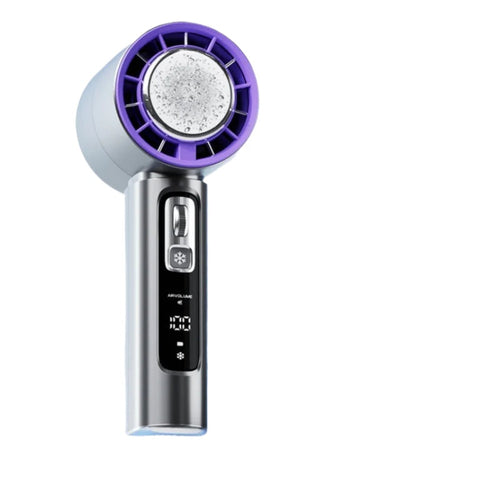 Portable Handheld Turbo Fan 100 Wind Speeds Adjustable Mini Personal