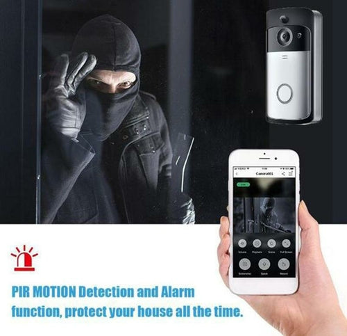 Smart WiFi Security video DoorBell with Visual Recording Low Power
