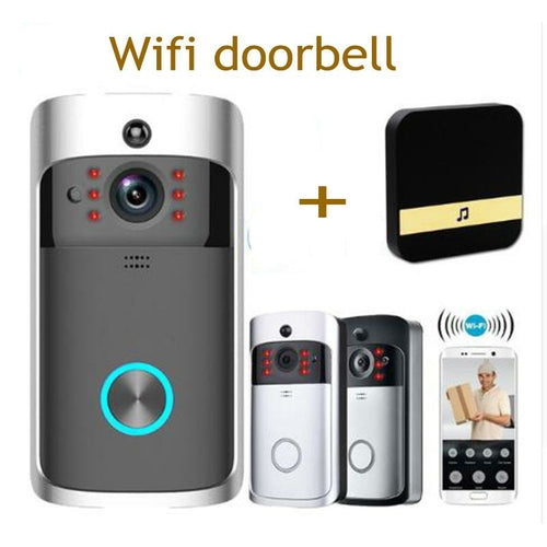 Smart WiFi Security video DoorBell with Visual Recording Low Power